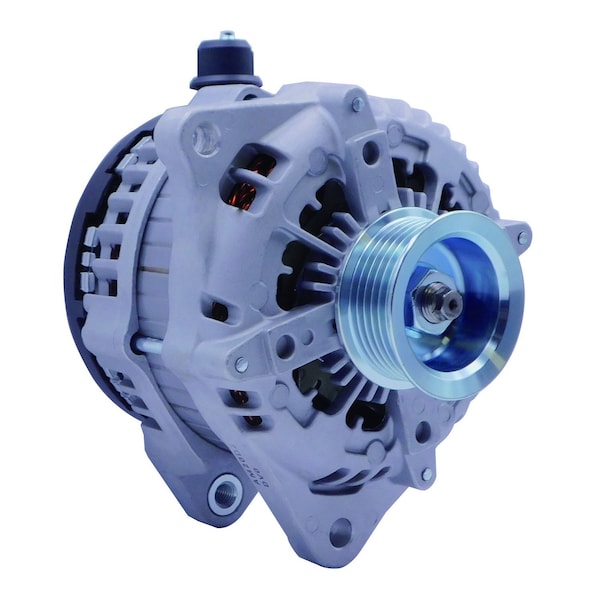 Alternator, ALTND IRIF 12V 200A S6 CW HP, 200 Amp12 Volt, CW, 6Groove Pulley